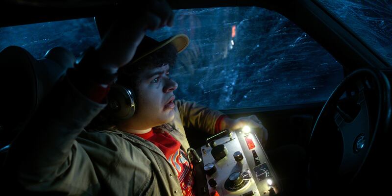 Gaten Matarazzo as Dustin Henderson.