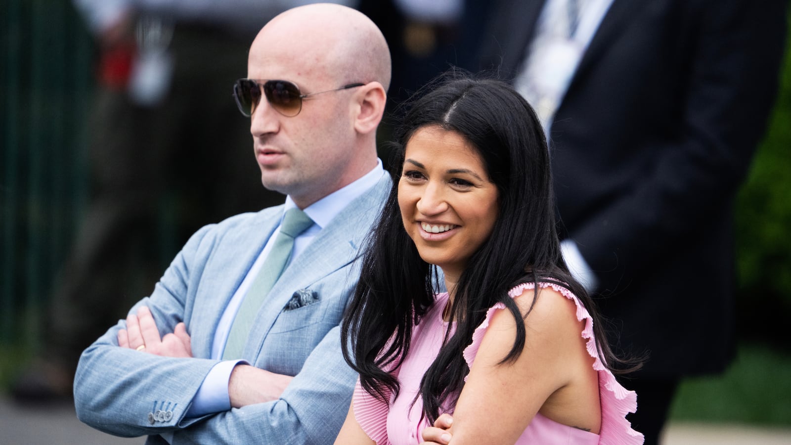 Stephen and Katie Miller.