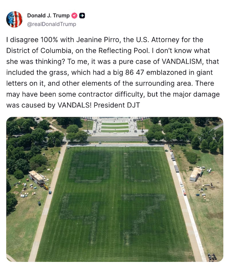 @realDonaldTrump/ TruthSocial