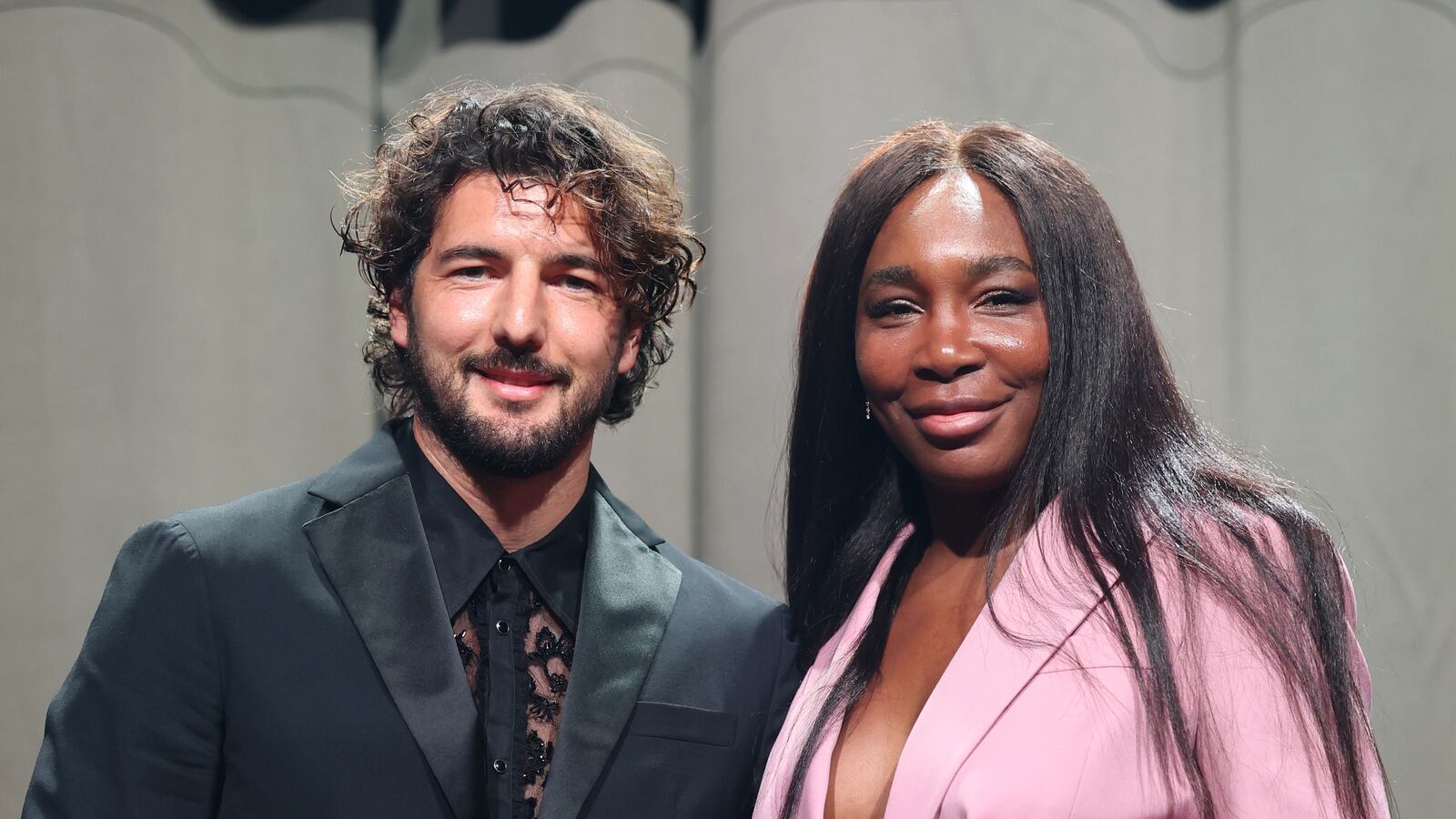 Venus Williams and fiancé Andrea Preti.