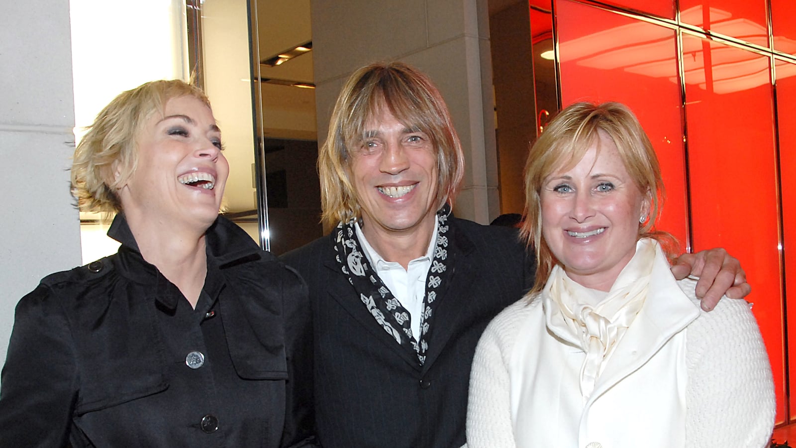 Sharon Stone, Michael Stone and Kelly Stone attend GUCCI 2007 Holiday Campaign To Benefit UNICEF at Gucci on November 17, 2007 in Beverly Hills, CA.