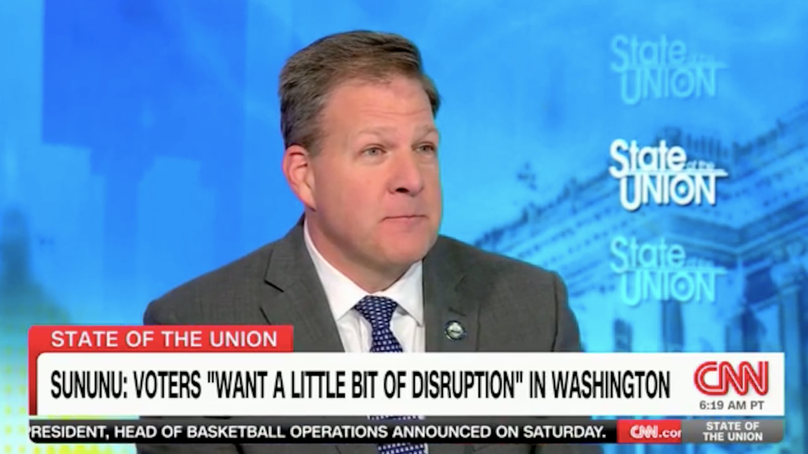 Chris Sununu on State of the Union.