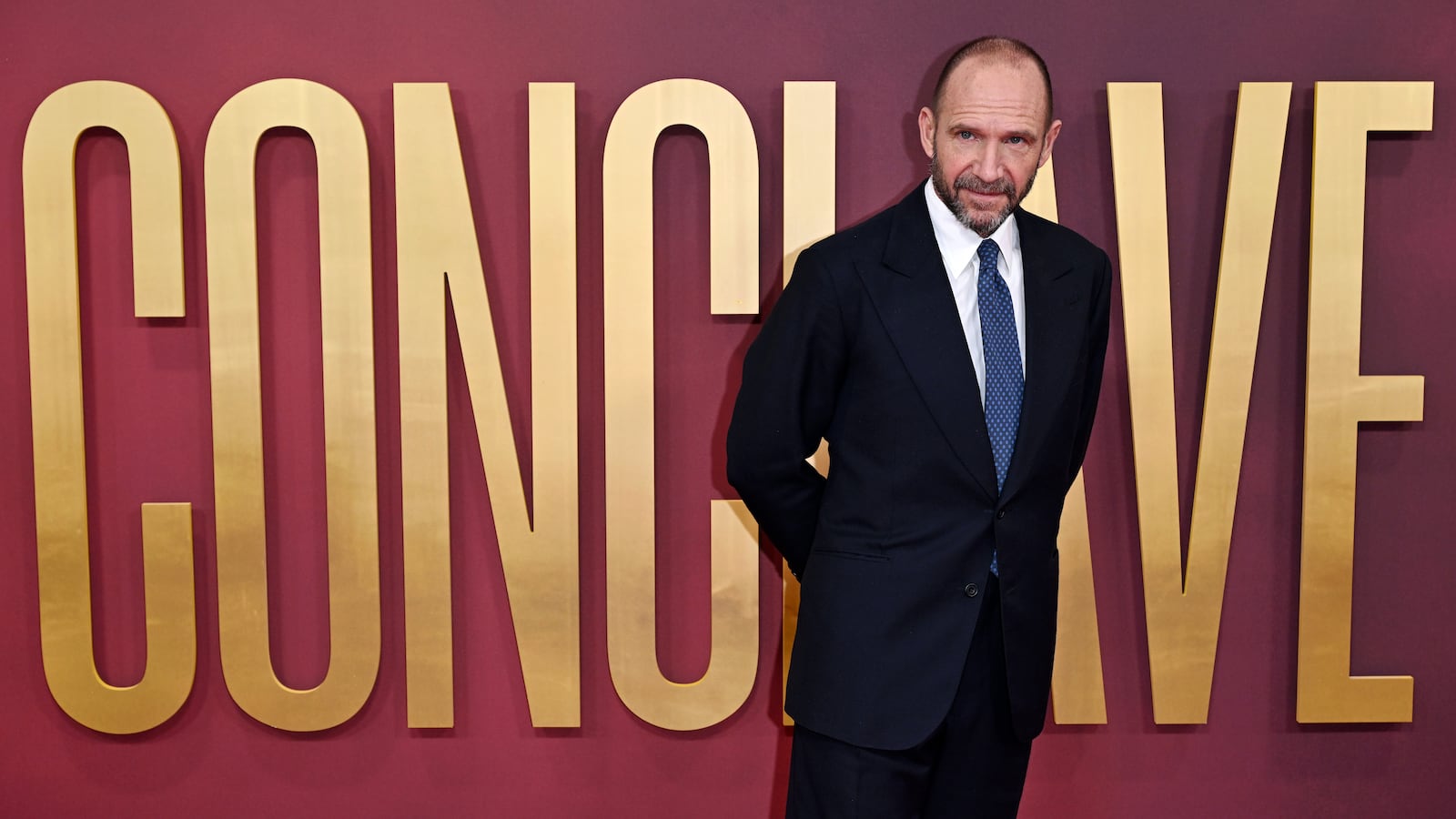 Ralph Fiennes hopes the pope was able to see "something of value" in "Conclave."