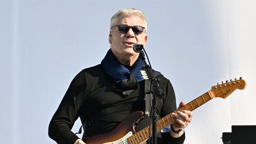 ATLANTA, GEORGIA - JULY 13: Steve Miller of the Steve Miller Band performs onstage during the "Summer Stadium" tour at Truist Park on July 13, 2024 in Atlanta, Georgia. (Photo by Paras Griffin/Getty Images)