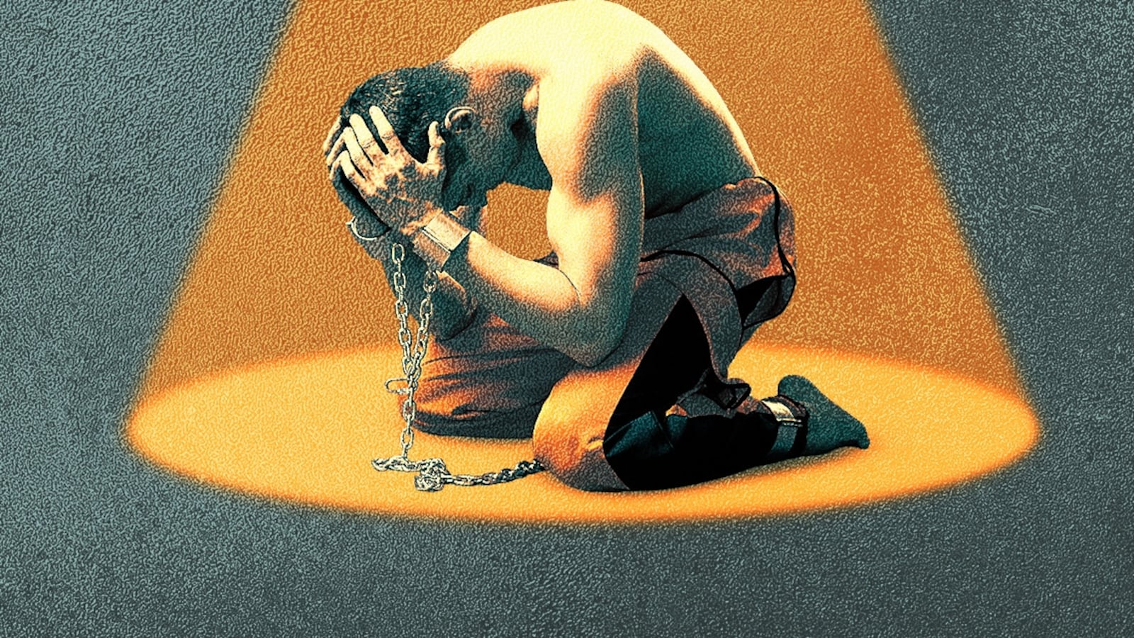 ICE torture figures illustration