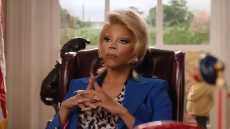 RuPaul in "Stop! That! Train!"