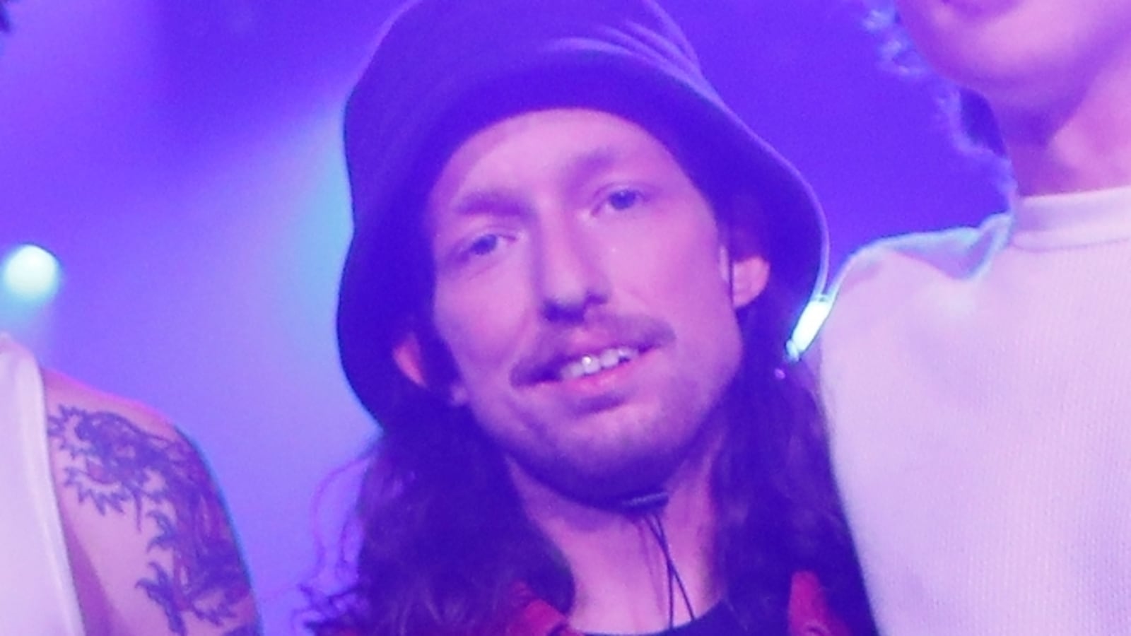 JIMMY KIMMEL LIVE! "Jimmy Kimmel Live!" airs every weeknight at 11:35 p.m. EST and features a diverse lineup of guests that include celebrities, athletes, musical acts, comedians and human interest subjects, along with comedy bits and a house band. The guests for Wednesday, March 2 included Nick Kroll (Human Resources), Caitriona Balfe (Outlander and Belfast), and musical guest Turnstile. (Randy Holmes via Getty Images)
TURNSTILE