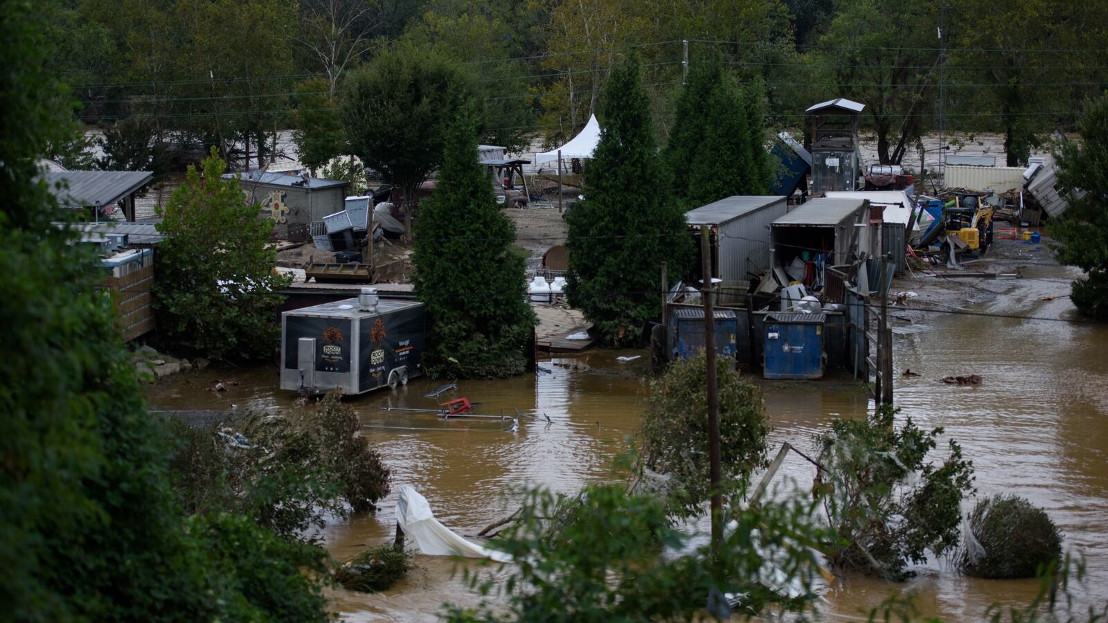 Flooding in Asheville