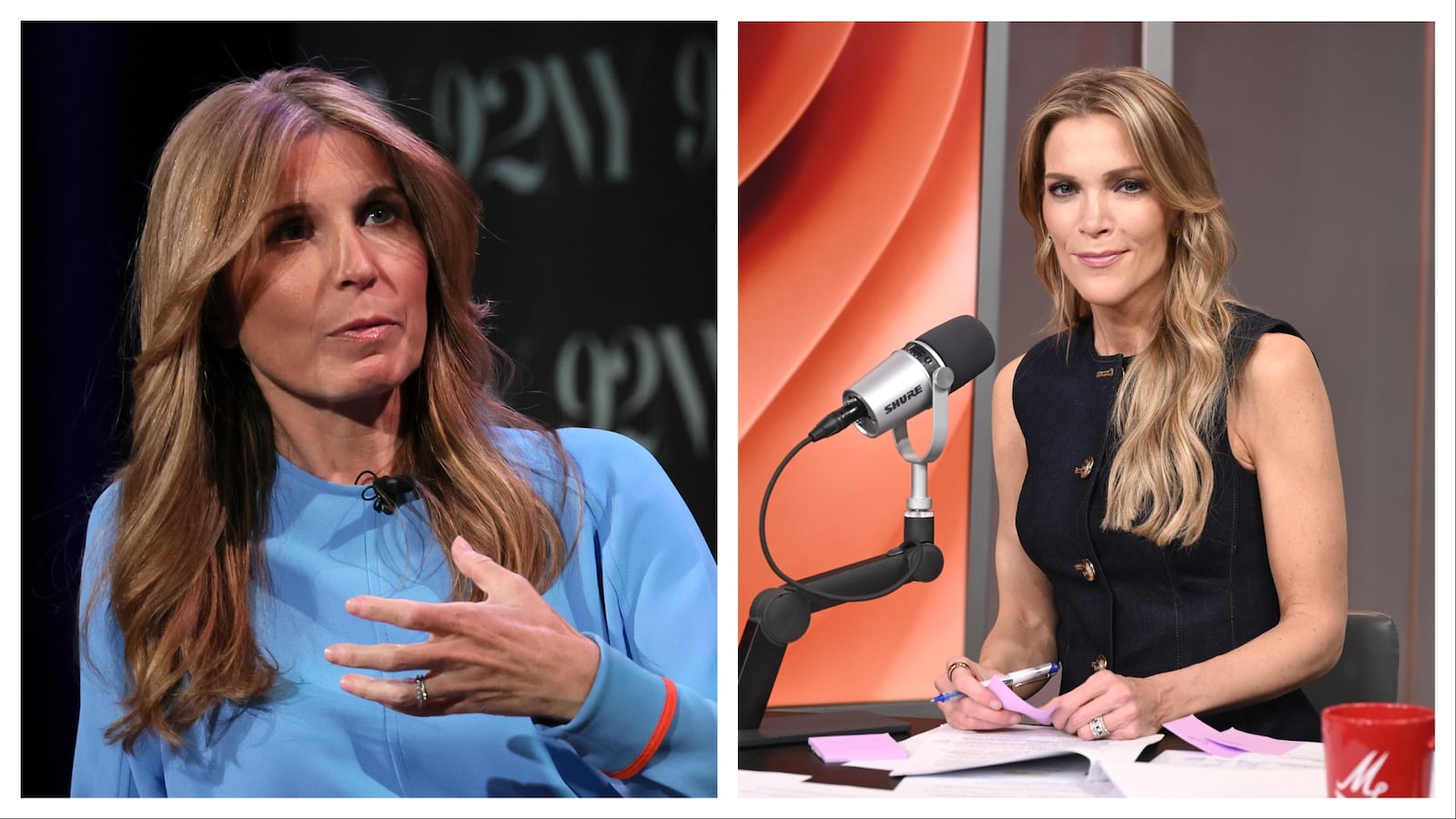Nicolle Wallace and Megyn Kelly