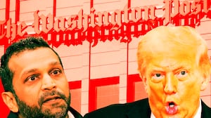 Kash Patel, Donald Trump photo illustration