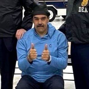 Nicolás Maduro in various outfits after being captured by the United States