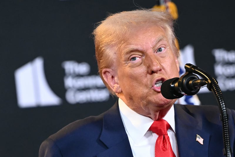 President Donald Trump said while answering reporters' questions on August 13 that he did not need Congress to extend federal control of the DC police beyond 30 days before indicating the would be pushing for a crime bill in Congress.