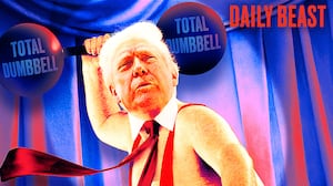 Trump is a total dumbell. illo