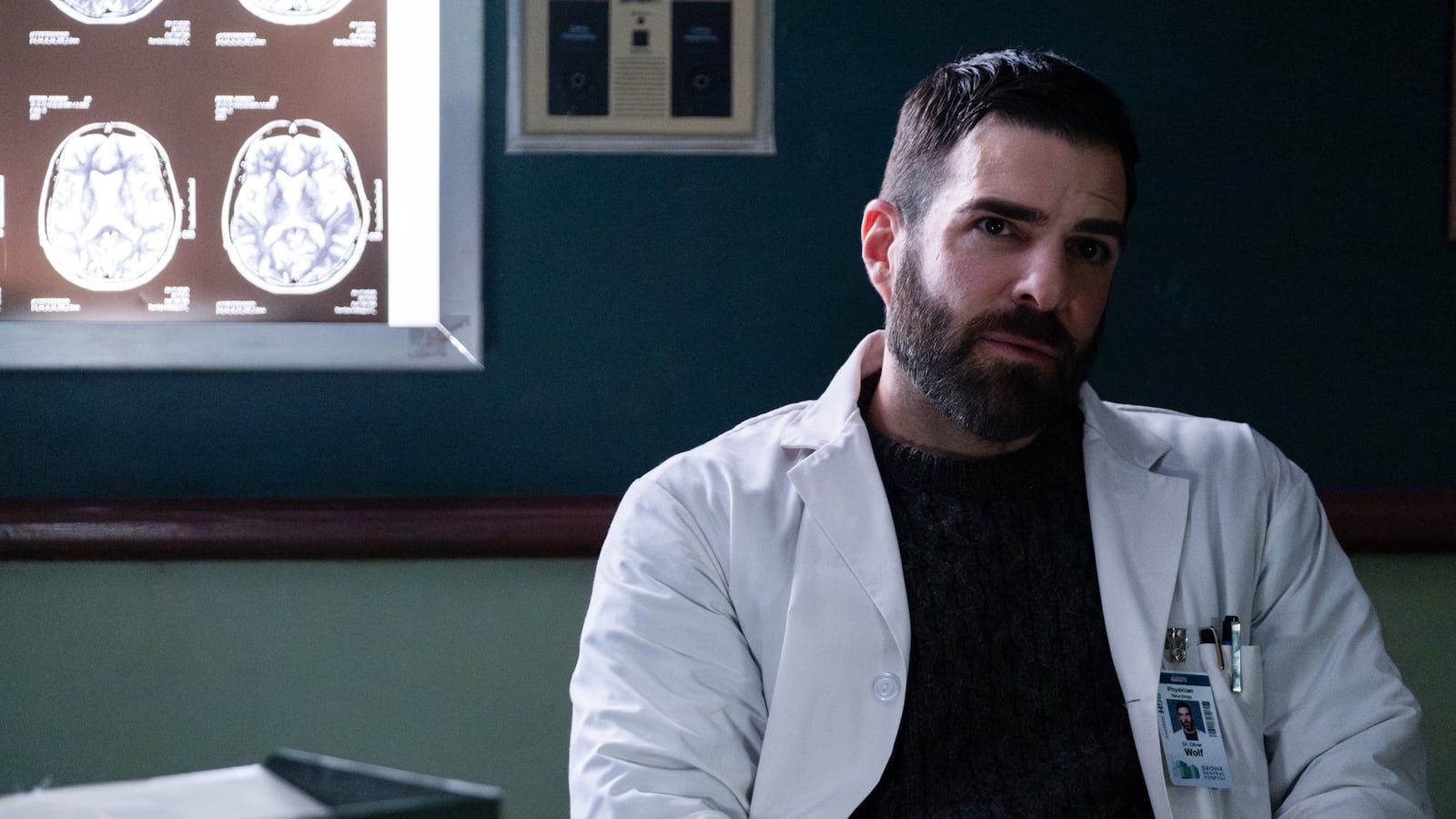 Zachary Quinto as Dr. Oliver Wolf