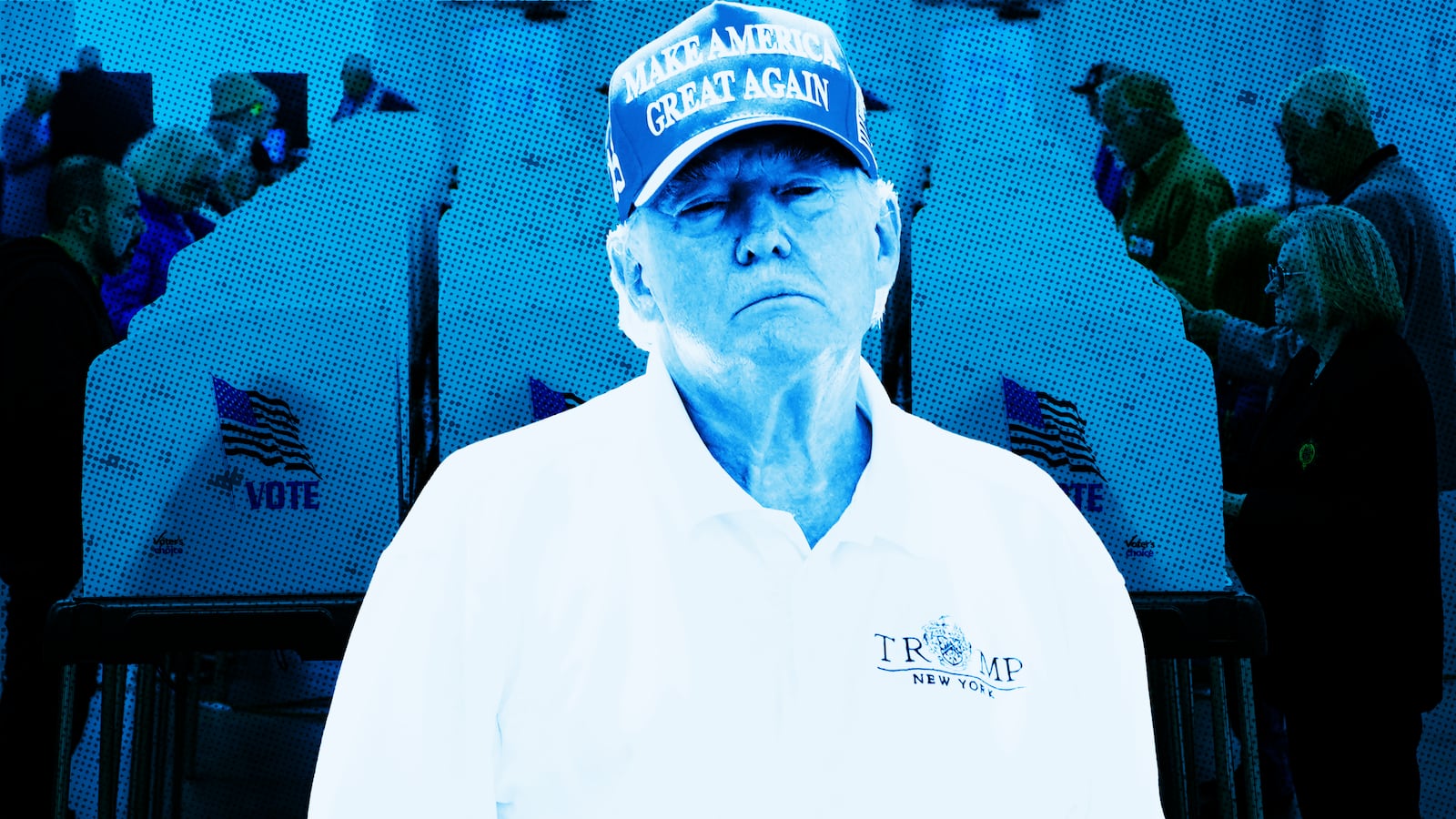 Donald Trump illustration