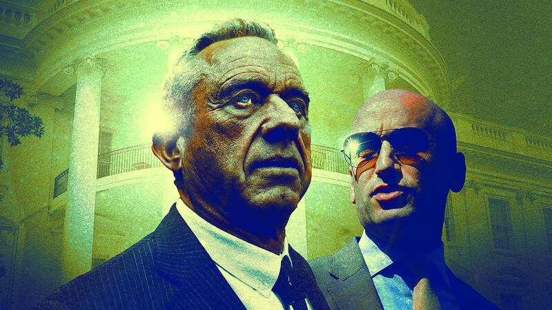 Robert F. Kennedy Jr. and Stephen Miller