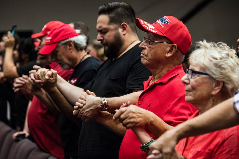 "Evangelicals for Trump" rally in Miami, FL, on Friday, Jan. 3, 2020.