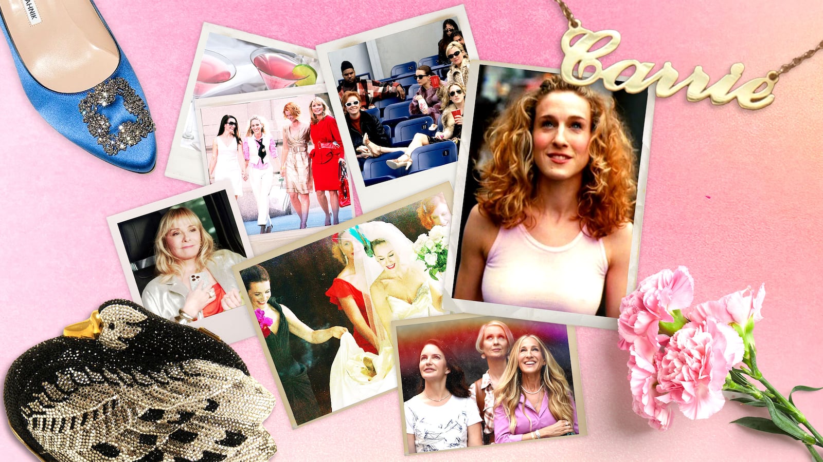 Polaroids from Sex and the City