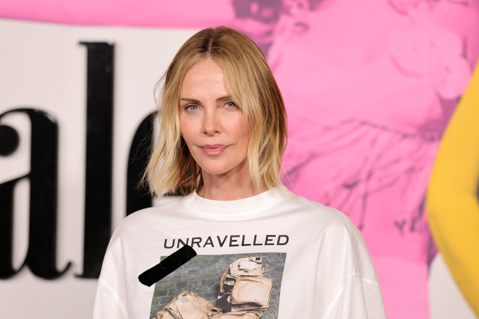 Charlize Theron at the season 2 finale event of Apple TV's "Palm Royale" in North Hollywood, California, 2026.