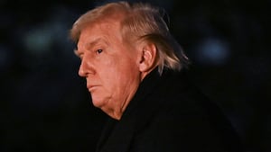 U.S. President Donald Trump arrives at the White House, in Washington, D.C., U.S., February 9, 2026.