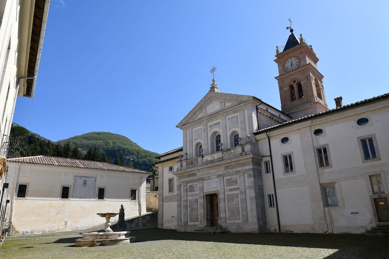 The Trisulti Monastery, Certosa di Trisulti in Collepardo, where Steve Bannon wanted to found a "Gladiator School" for populists.