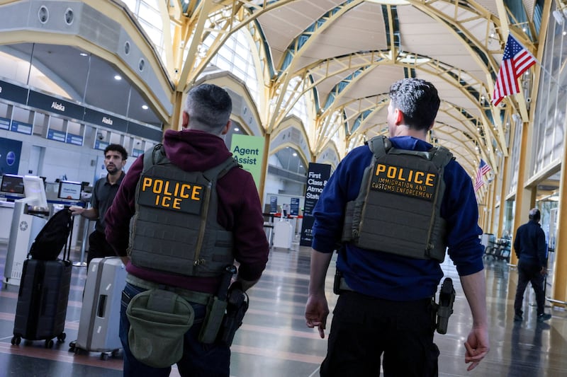 Some ICE agents have been assigned to airports to check IDs during the DHS shutdown.