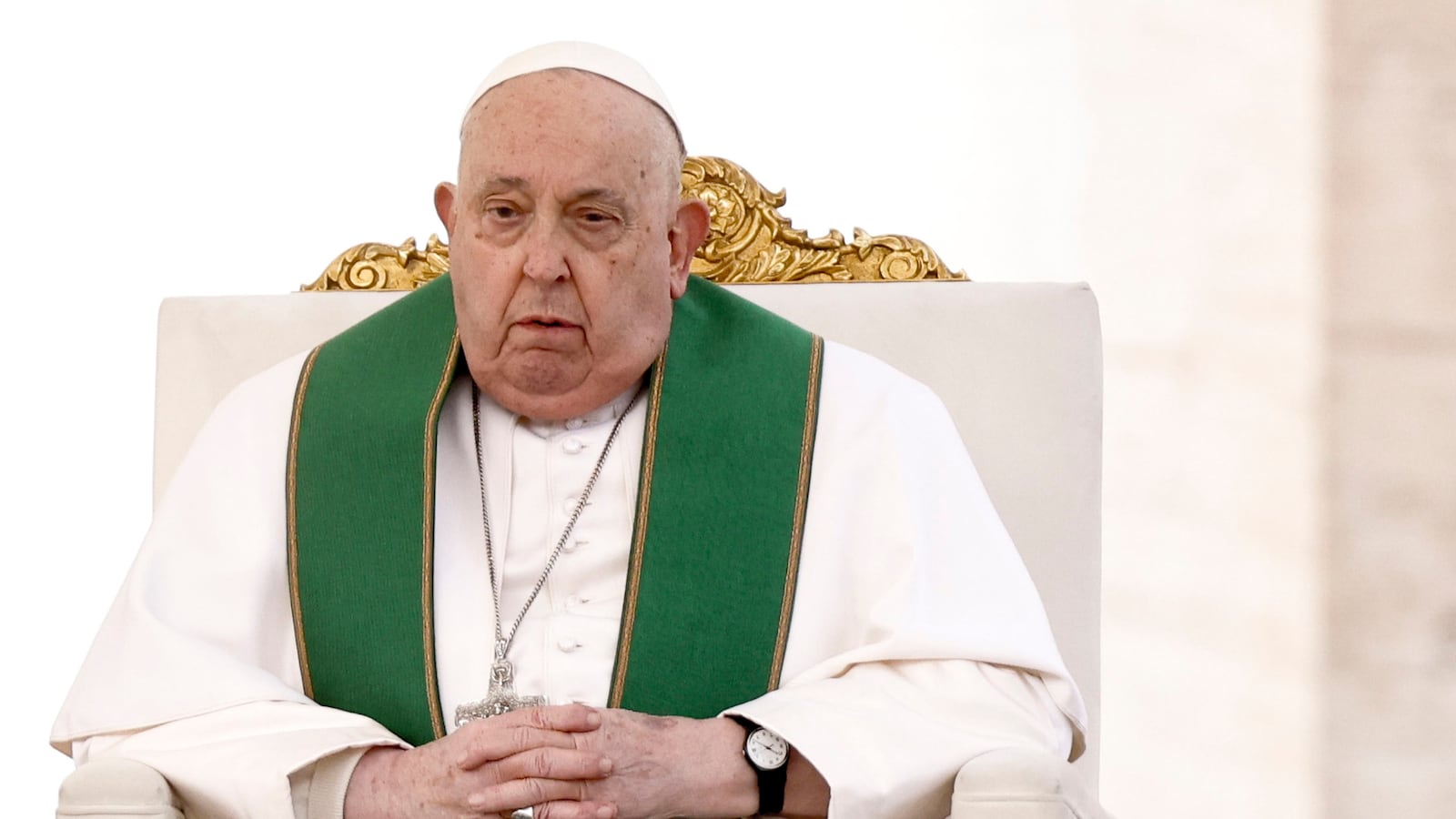 The Vatican has canceled Pope Francis' weekend engagements while he battles an infection.