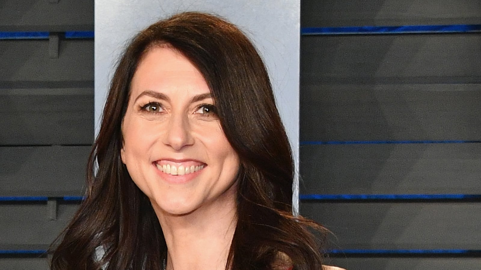 MacKenzie Bezos attends the 2018 Vanity Fair Oscar Party in 2018 in Beverly Hills, California.