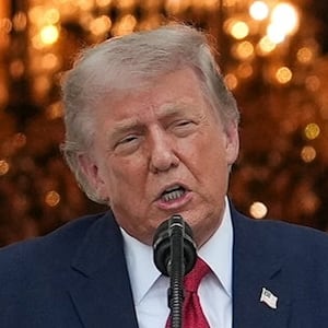 President Donald Trump speaks during the Congressional Picnic at the White House in Washington, D.C., U.S., May 19, 2026.