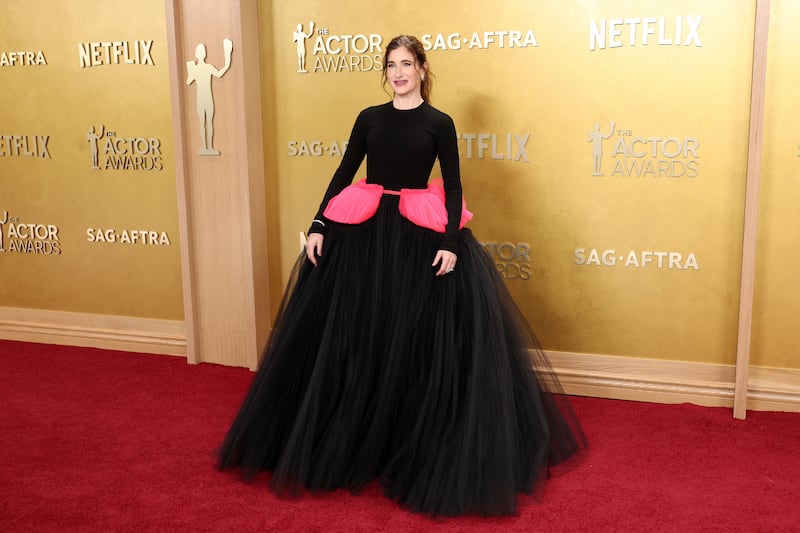 Kathryn Hahn attends the 32nd Annual Actor Awards at Shrine Auditorium and Expo Hall on March 01, 2026 in Los Angeles, California.