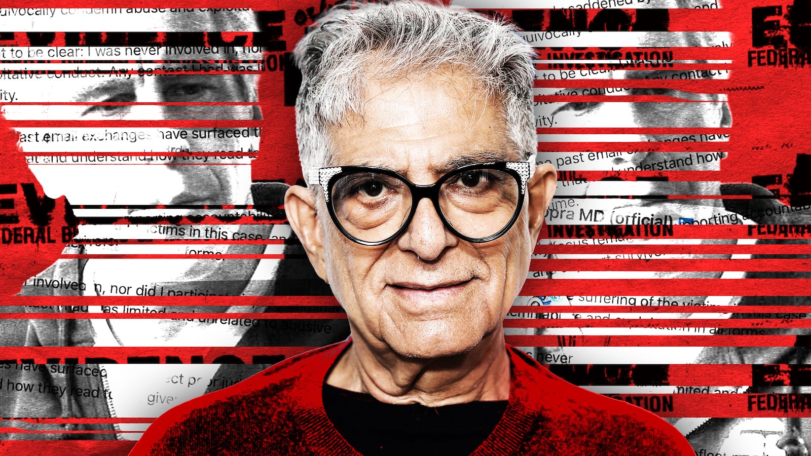 Deepak Chopra says he's sorry for his past association with Jeffrey Epstein.