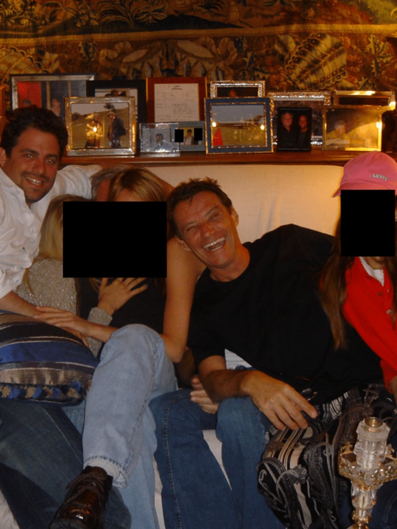 Brett Ratner with Jean-Luc Brunel