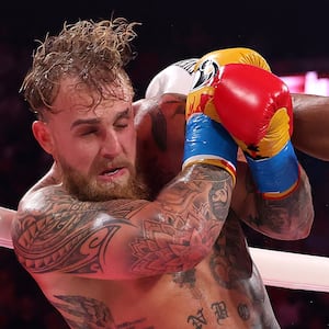 Jake Paul and Anthony Joshua