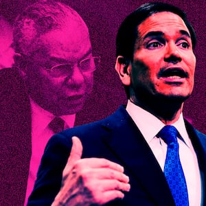 Marco Rubio, Colin Powell