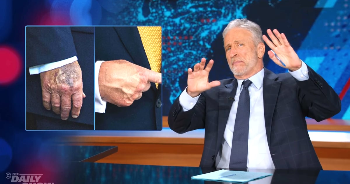 Jon Stewart Highlights Concerns Over President Trump's Health