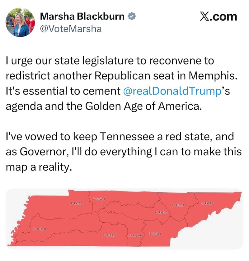 marsha blackburn x