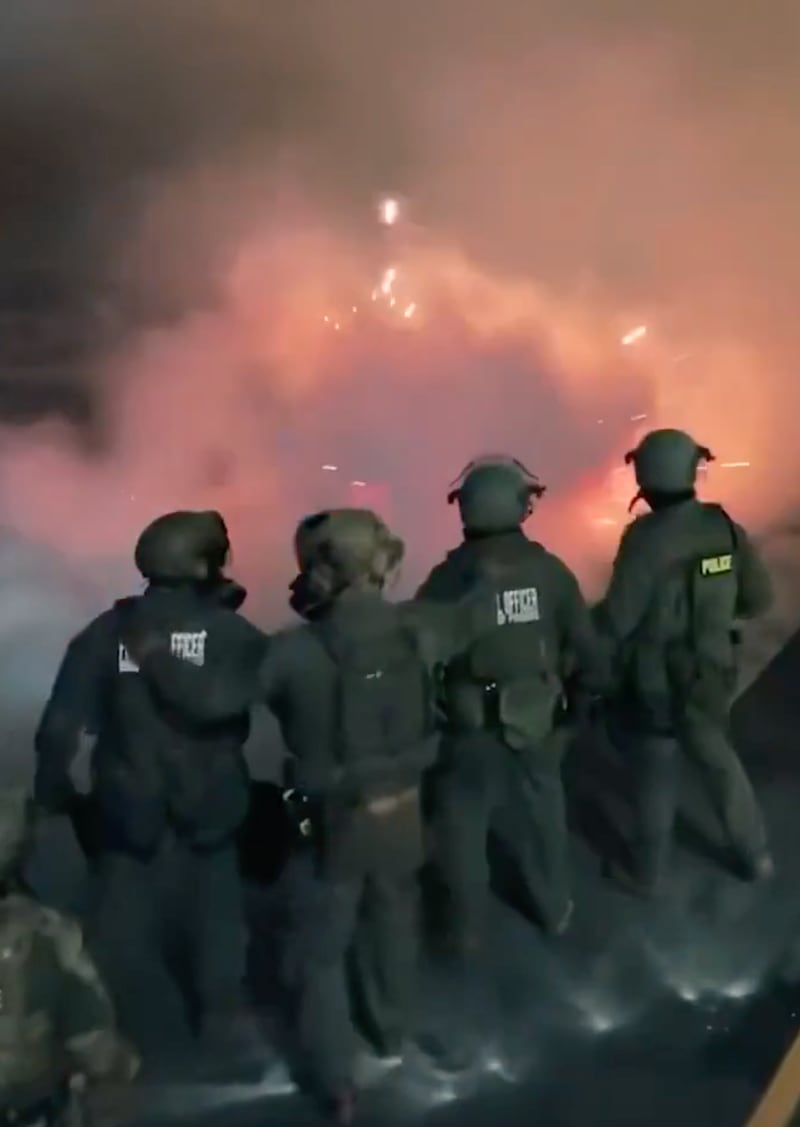 text overlayed on the DHS video