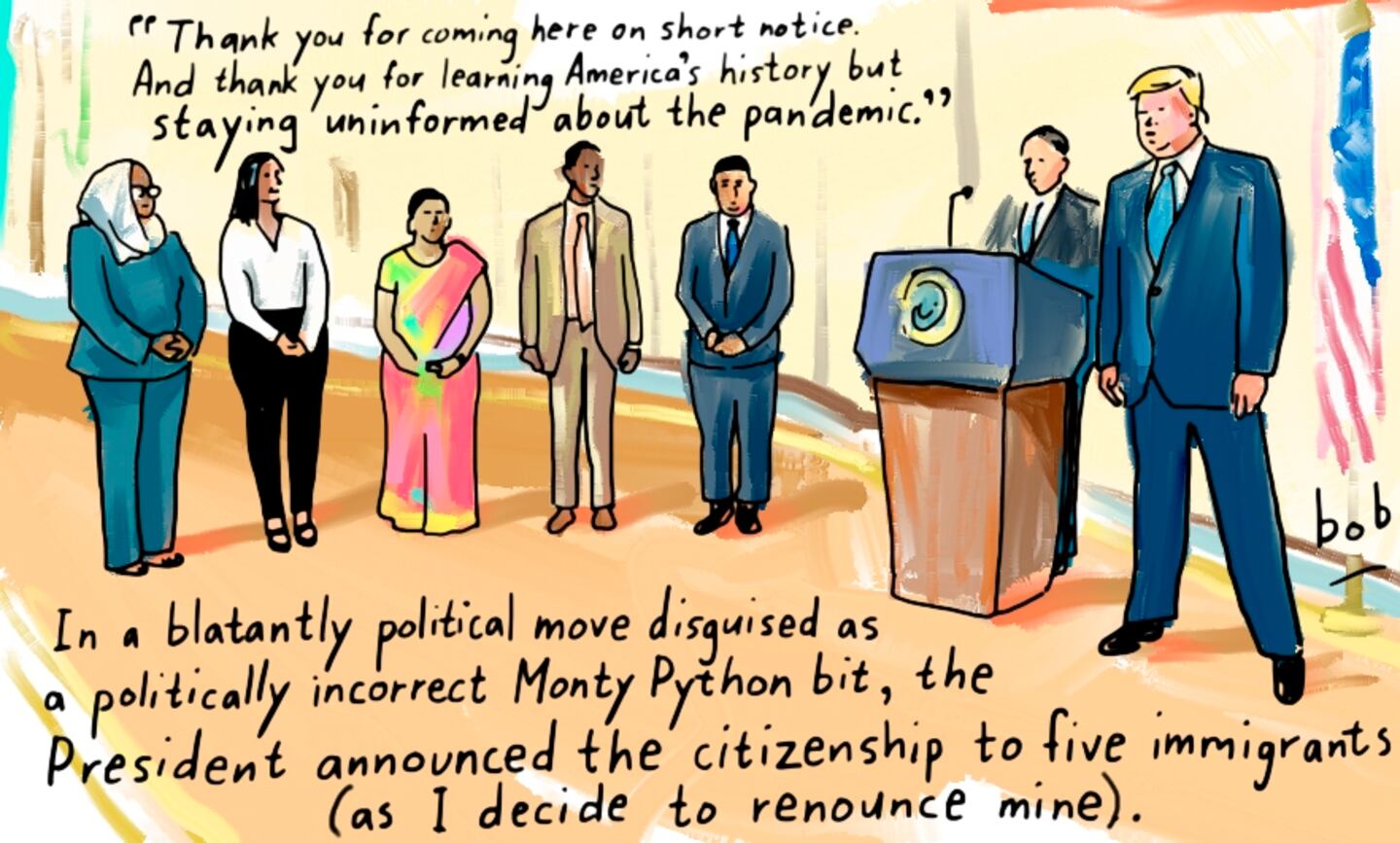 Cartoon: What a Super-Spreader Convention!