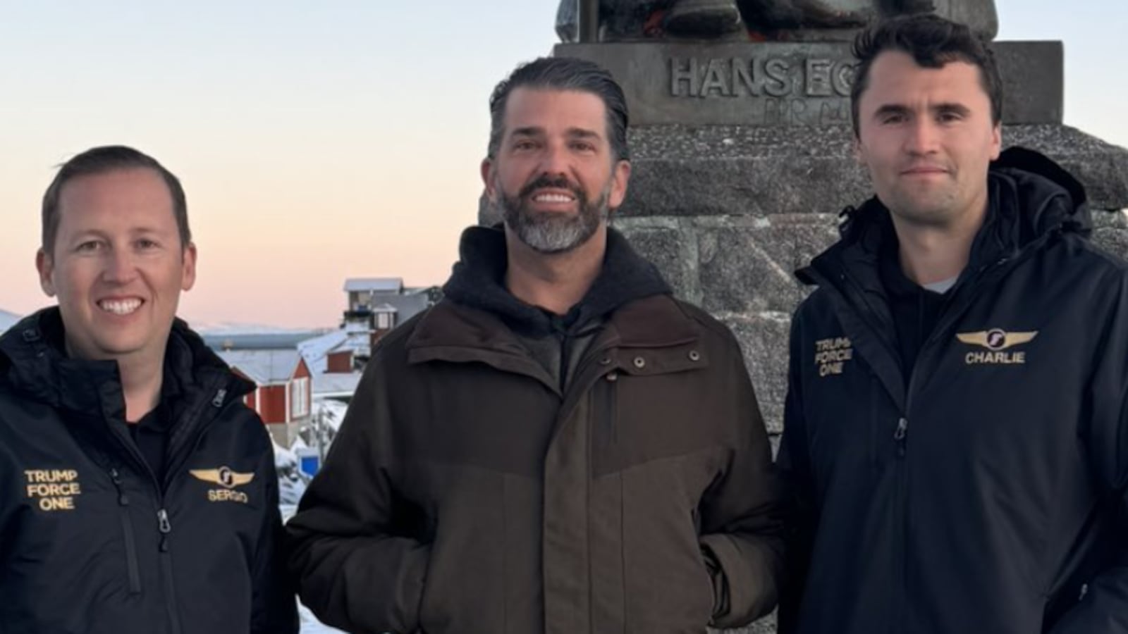 Sergio Gor, Donald Trump Jr., Charlie Kirk