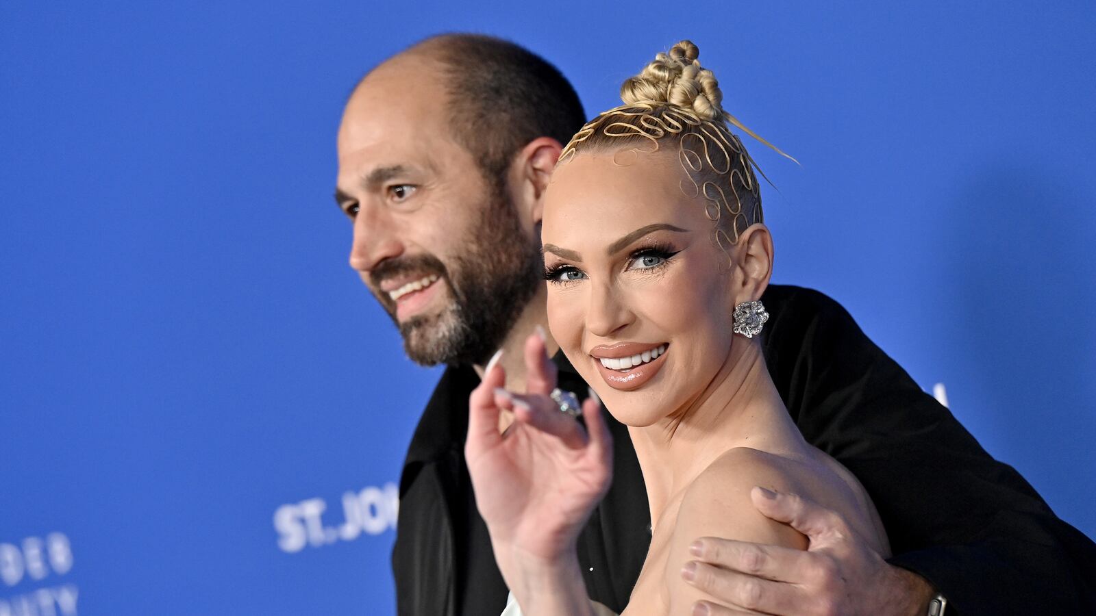 Christian Richard and Christine Quinn