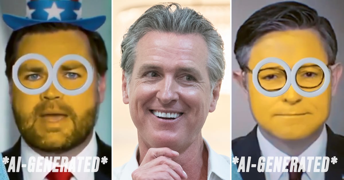 Gavin Newsom Unleashes Army of MAGA Minions to Troll GOP