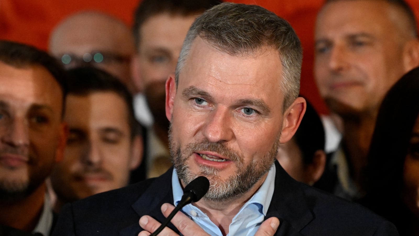 A photo of Peter Pellegrini.