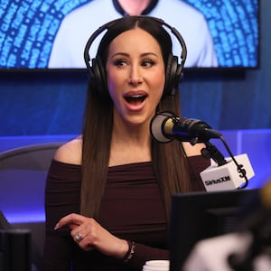 Angie Katsanevas visits "Jeff Lewis Live" at SiriusXM Studios on January 13, 2026