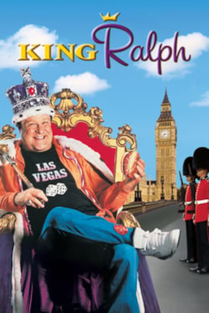 "King Ralph" poster.