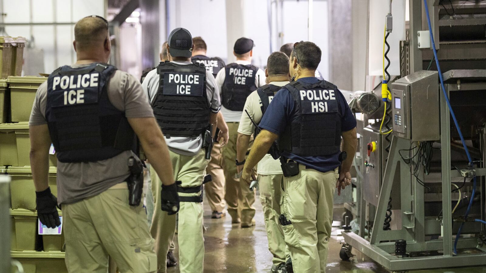 Immigration and Customs Enforcement Handout via Reuters