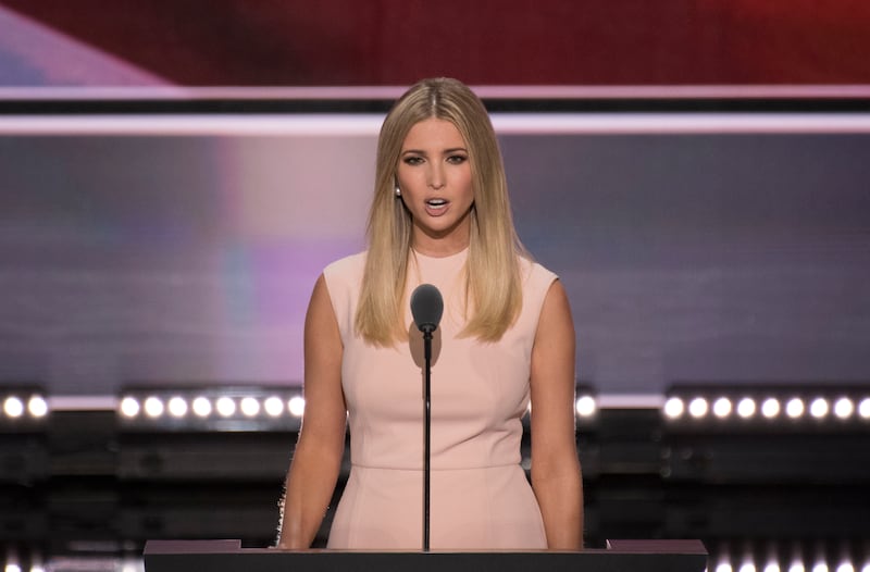 Ivanka Trump at the 2016 RNC.