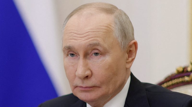 FILE PHOTO: Russian President Vladimir Putin chairs a meeting with members of the government via a video link in Moscow, Russia, March 4, 2026. Sputnik/Gavriil Grigorov/Pool via REUTERS ATTENTION EDITORS - THIS IMAGE WAS PROVIDED BY A THIRD PARTY./File Photo