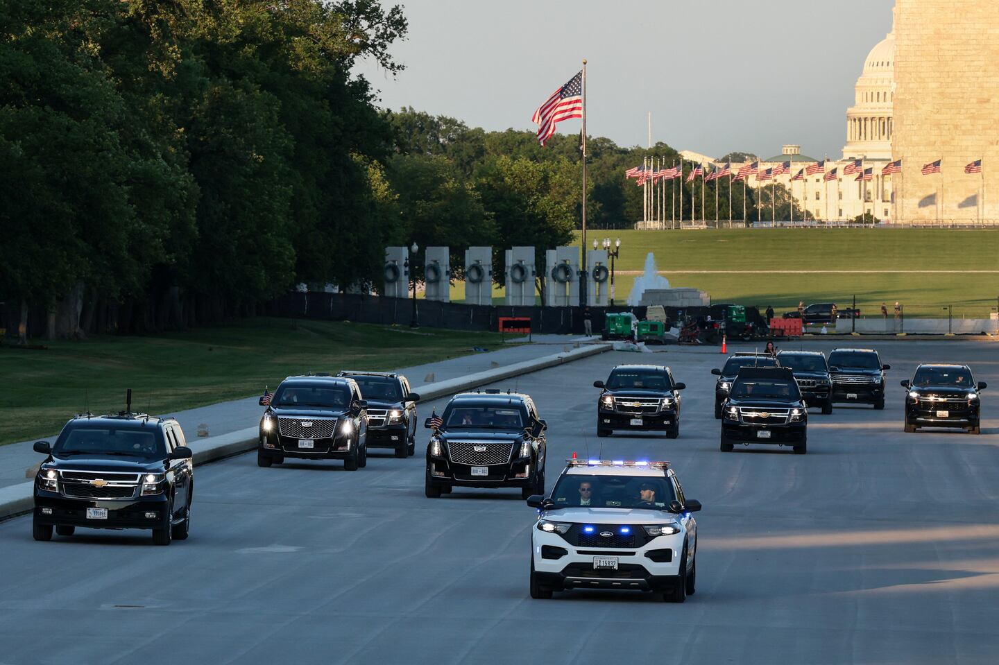 Trump Drags Along Goons to Personally Inspect MAGA Makeover of the ...