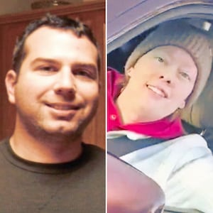 A photo composite of Jonathan Ross, Ross shooting Renee Good, and footage of Renee Good in the car prior to being shot.