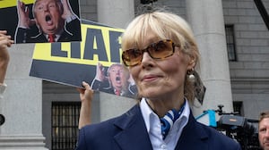 NEW YORK, NEW YORK - SEPTEMBER 6: E. Jean Carroll leaves the courthosue on September 6, 2024 in New York City. Both parties appear in court today as Trump's lawyers fight to overturn the jury's finding that he sexually abused E. Jean Carroll. (Photo by Alex Kent/Getty Images)